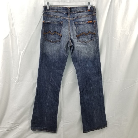7 For All Mankind Bootcut Size 28x32 - Picture 4 of 8